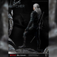 The Witcher Geralt of Rivia 1/3 Infinite Scale Statue