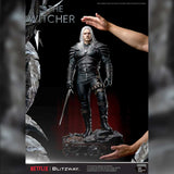 The Witcher Geralt of Rivia 1/3 Infinite Scale Statue