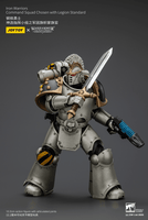 WARHAMMER Iron Warriors Command Squad Chosen with Legion Standard