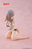 Uzaki-chan Wants to Hang Out! Desktop Cute Figure Tsuki Uzaki Swimwear Ver.