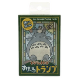 Transparent Playing Cards "My Neighbor Totoro Magic Seemingly Invisible"