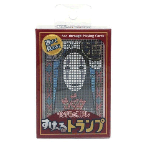 Transparent Playing Cards "Spirited Away Magic Seemingly Invisible"