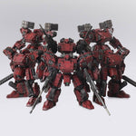 [Backorder] Front Mission Structure Arts 1/72  Plastic Model Kit Series Vol.2 Frost Hell Wall Ver. (Set of 6)