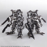 [Backorder] Front Mission Structure Arts 1/72 Plastic Model Kit Series Vol.4 Zenith DV White Ver. (Set of 4)
