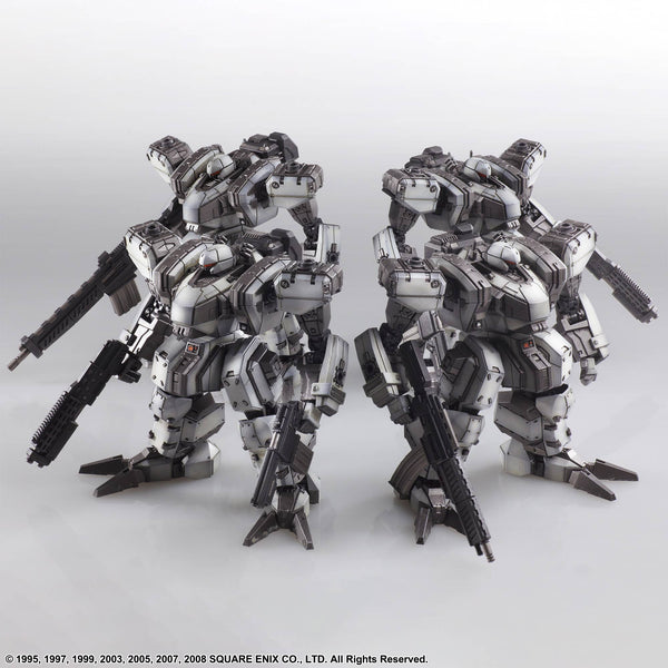 [Backorder] Front Mission Structure Arts 1/72 Plastic Model Kit Series Vol.4 Zenith DV White Ver. (Set of 4)