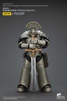 WARHAMMER Iron Warriors MKVI Tactical Sergeant with Power Sword and Plasma Pistol