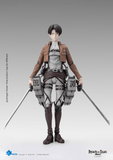 HIYA Exquisite Basic Series 1/12 5.7 Inch Attack on Titan 1-3 Levi Ackerman Action Figure