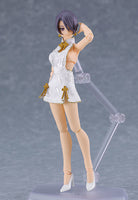 Figma 569b Female Body (Mika) with Mini Skirt Chinese Dress Outfit (White)