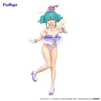 Hatsune Miku BiCute Bunnies Figure -White Rabbit Purple Color ver.-