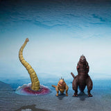 Godzilla [2016] The Second Form & Third Form & Giant Unidentified Creature Set S.H. MonsterArts