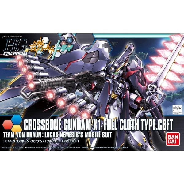 Bandai Hobby HGBF 1/144 CROSSBONE GUNDAM X1 FULL CLOTH TYPE.GBF