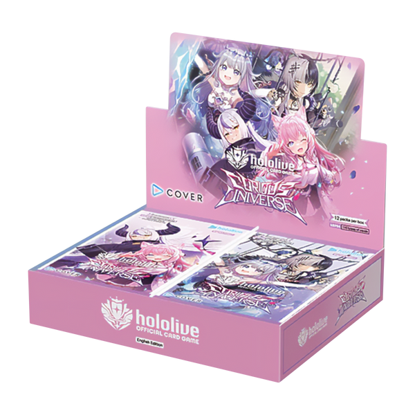 Hololive Card Game - CURIOUS UNIVERSE BOOSTER (BOX of 12 PACKS Hololive Card Game - CURIOUS UNIVERSE BOOSTER (BOX of 12 PACKS