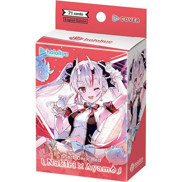 Hololive Card Game - Ayame Nakiri Starter Deck Red