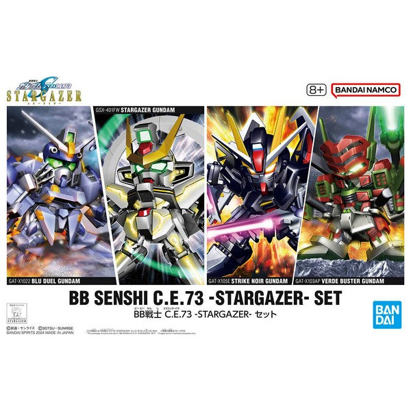 Bandai Hobby SD BB SENSHI C.E.73 - STARGAZER - SET