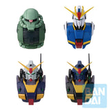Gundam Head Magnet (Universal Century Saga 2) Ichibansho Zakka (Set of 4)