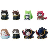 Mega Cat Project Code Geass Lelouch of the Rebellion Code Genyass (set of 8)