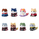 Mega Cat Project Mobile Suit Nyandam SEED False Nyanko (set of 8)