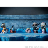 Mega Cat Project One Piece Luffy and Seven Warlords of the Sea (Set of 8) (Reissue)