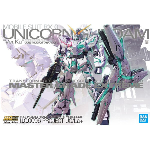 Bandai Hobby MGEX 1/100 Unicorn Gundam Ver. Ka (5060277)