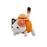 Mega Cat Project One Piece Nyan Piece Nyan! Luffy and Seven Warlords of the Sea (Set of 8)