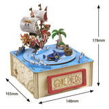 wa-gu-mi ONE PIECE Straw Hat Crew with Music Box
