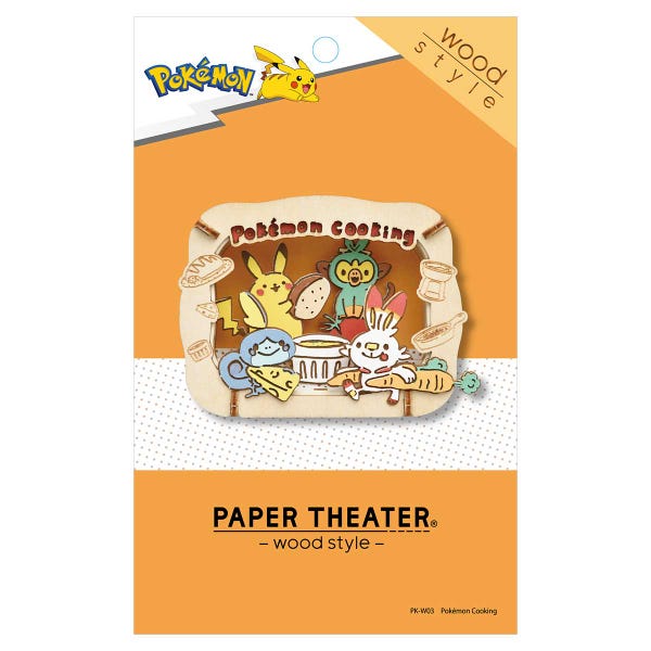 Pokemon Cooking "Pokemon" Paper Theater (PK-W03)