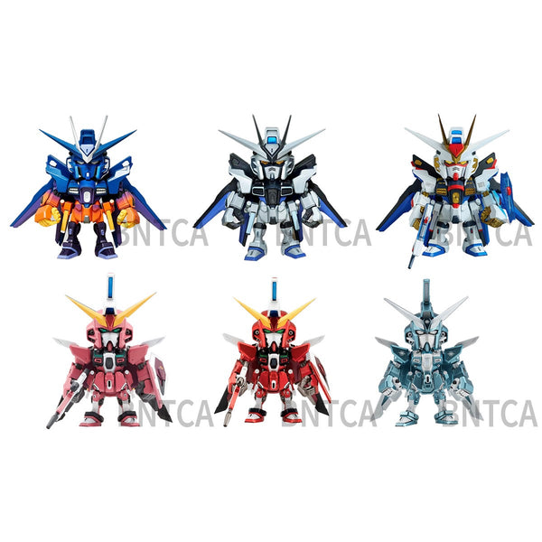 QMSV Mini Strike Freedom Gundam & Infinite Justice Gundam (Box of 8)