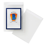 Beckett Shield Semi-Rigid Large Size Card Storage Sleeves (50 Count)
