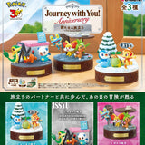 Re-Ment Pokemon Journey with You! Anniversary: A New Journey Begins (set of 3)