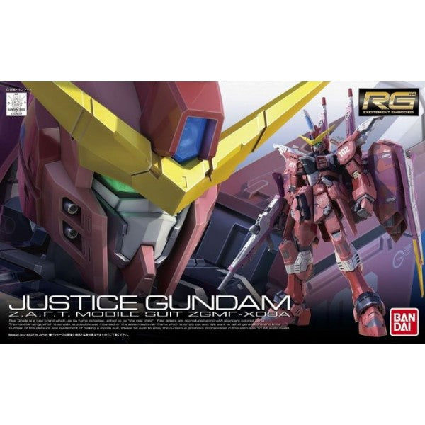 Bandai Hobby RG 1/144 #09 Justice Gundam (5061615)