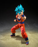 Super Saiyan God Super Saiyan Son Goku (Blue Power Transcending Limits) "Dragon Ball Super" S.H.Figuarts