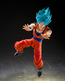 Super Saiyan God Super Saiyan Son Goku (Blue Power Transcending Limits) "Dragon Ball Super" S.H.Figuarts
