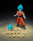 Super Saiyan God Super Saiyan Son Goku (Blue Power Transcending Limits) "Dragon Ball Super" S.H.Figuarts