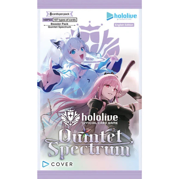 Hololive Card Game - QUINTET SPECTRUM BOOSTER PACK