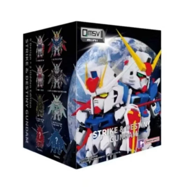 デスティニーガンダム QMSV STRIKE & DESTINY QMSV Mini STRIKE & DESTINY Gundam (Each) - Hobby Bee Canada