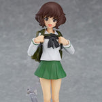 Figma No.344 GIRLS und PANZER der Film Yukari Akiyama: School Uniform ver.