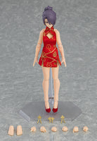 Figma 569 Female Body (Mika) with Mini Skirt Chinese Dress Outfit