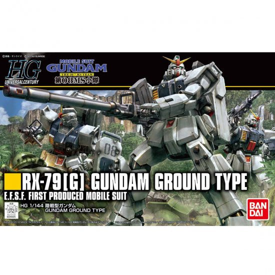 Bandai Hobby HGUC 1/144 #210 Gundam Ground Type (5059169)