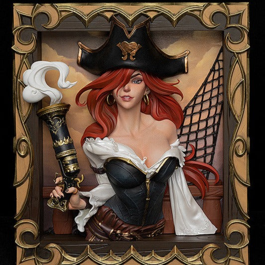 Infinity Studio × League of Legends The Bounty Hunter Miss Fortune 3D Frame