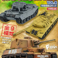 KAIYODO F-toys WORLD TANK MUSEUM KIT ６(Set of 10 Characters)