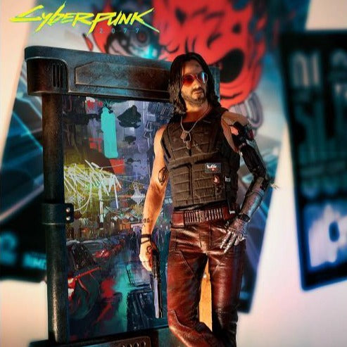Cyberpunk 2077 Johnny Silverhand 1/4 Scale Statue Regular version