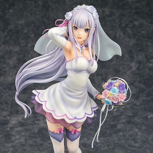 Emilia: Wedding Ver. 1/7 Scale Figure