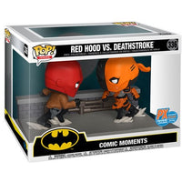 DC Comic Red Hood vs. Deathstroke Comic Moment Pop! Vinyl 2-Pack SDCC 2020 Limited Edition PX Exclusive