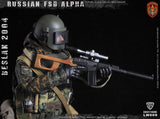 CRAZY FIGURE LW009 Russian Alpha Special Forces Sniper 1/12 Scale Figure