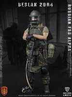 CRAZY FIGURE LW010 Russian Alpha Special Forces Machine Gunner 1/12 Scale Figure