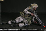 Operation Urban Warrior ‘99 Marine Corps urban warfare exercises in Oakland Gunnery sergeant Crews 1/6