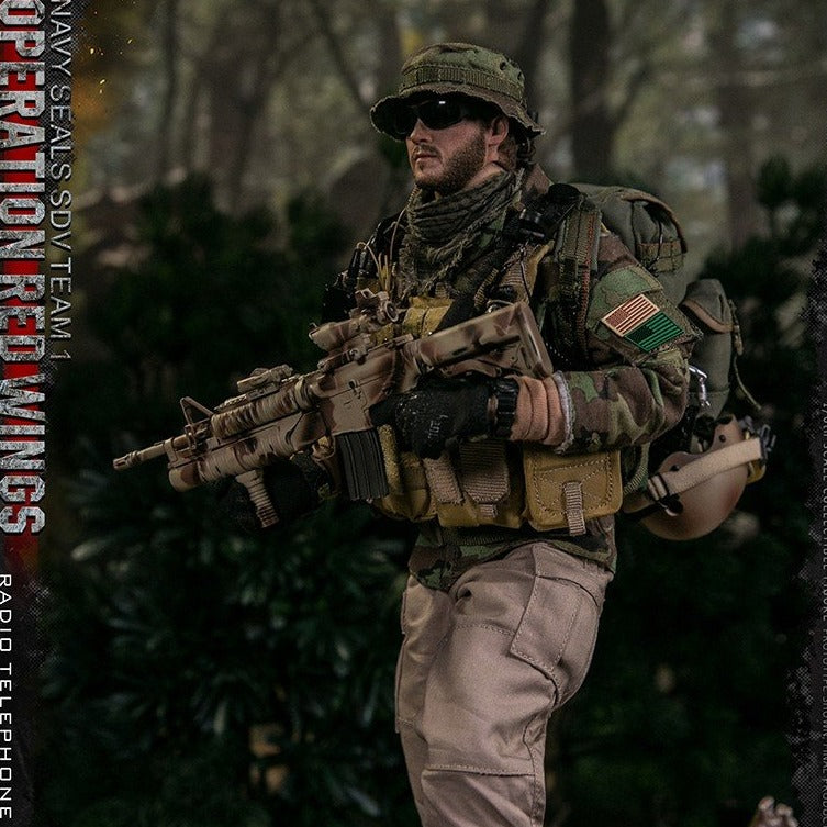 ネイビーシールズ SDVチーム1 - ラジオ テレフォン オペレーター DAMTOYS 1/6 米海軍特殊部隊 ネイビーシールズ SDVチーム1