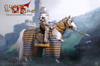 POP Toys [POP-ALS018] Gothic Silver Armor Horse 1/6