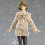 Figma 574 Female Body (Chiaki) with Off-the-Shoulder Sweater Dress
