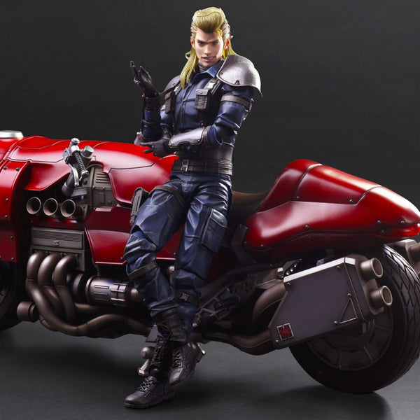 Play Arts Kai Final Fantasy VII Remake Roche & Motorcycle Set